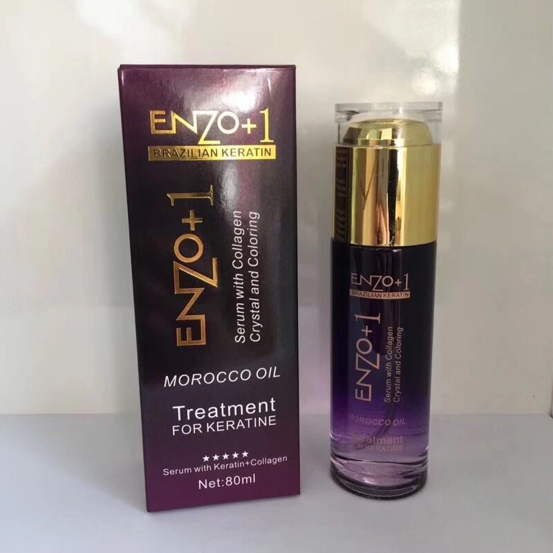 Yashvi Collection ENZO+ 1 Brazilian Keratin Hair Serum Cosmetics with Argan  Oil | Lazada