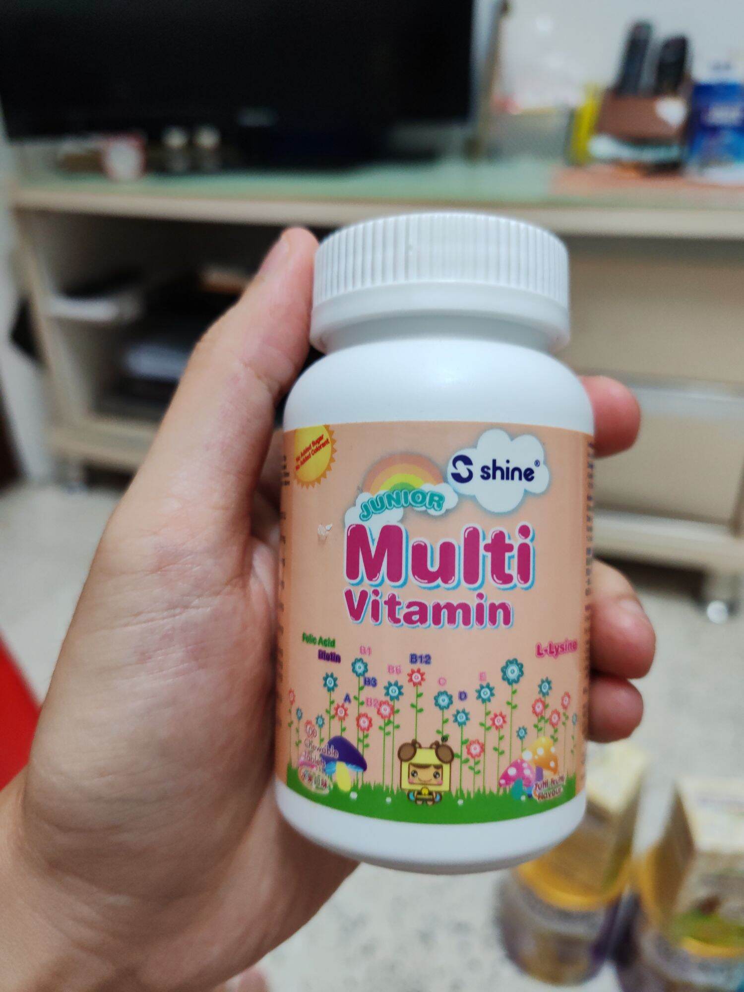 Shine Junior Multivitamins Plus 100s (Tutti Frutti Flavour) Lazada