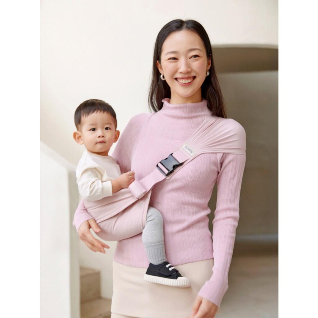 [konny] Dual Support Side Hip seat Baby Carrier