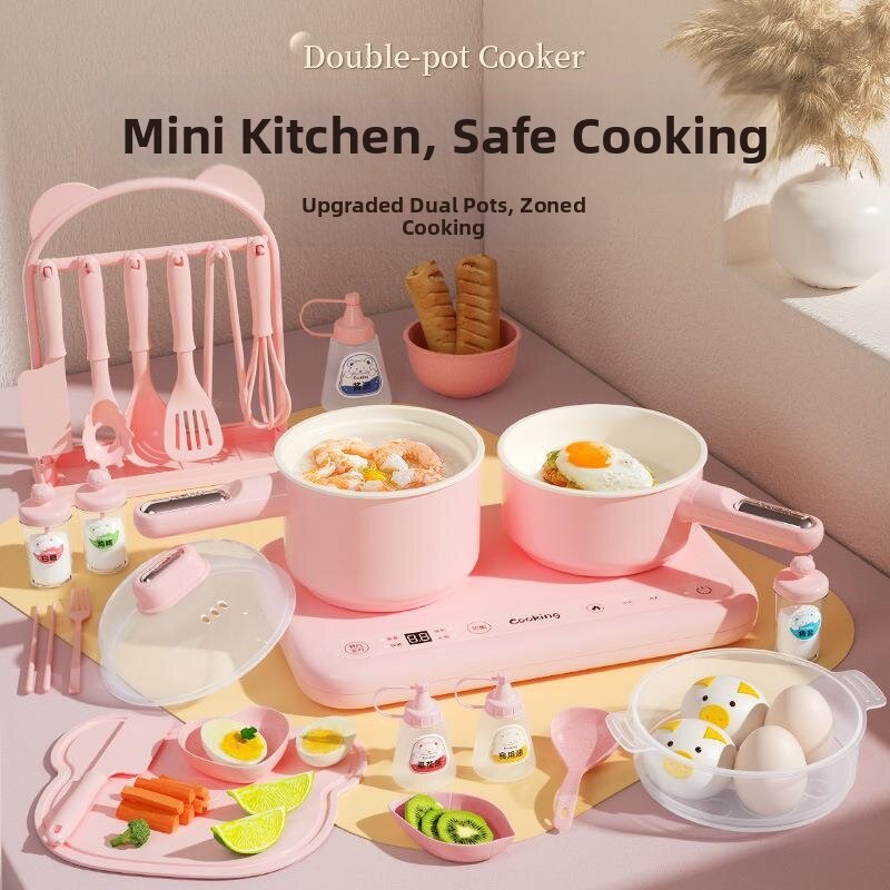 Realistic Cooking Mini Kitchen Set - Jenama N/A Harga 75 Ringgit*Penghantaran Percuma