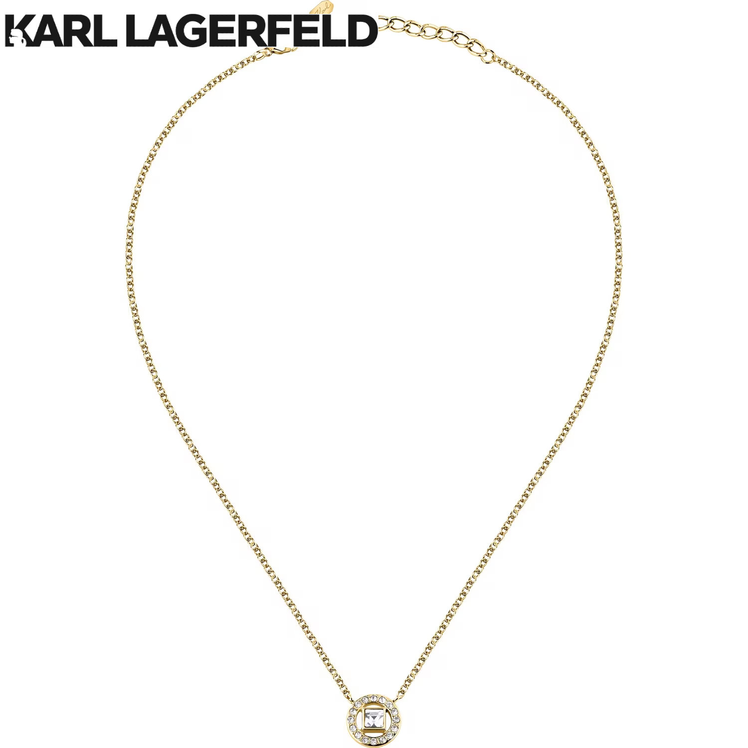 KARL LAGERFELD illume Necklace WHITE 40+5CM KLBJX04 ราคา 3,622 บาท*ส่งฟรี