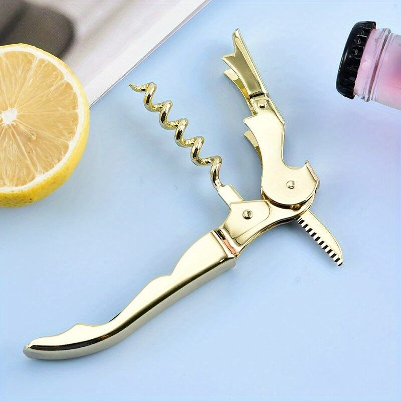 Professional Waiter Corkscrew With Serrated Foil Knife And Spiral_voghion.com