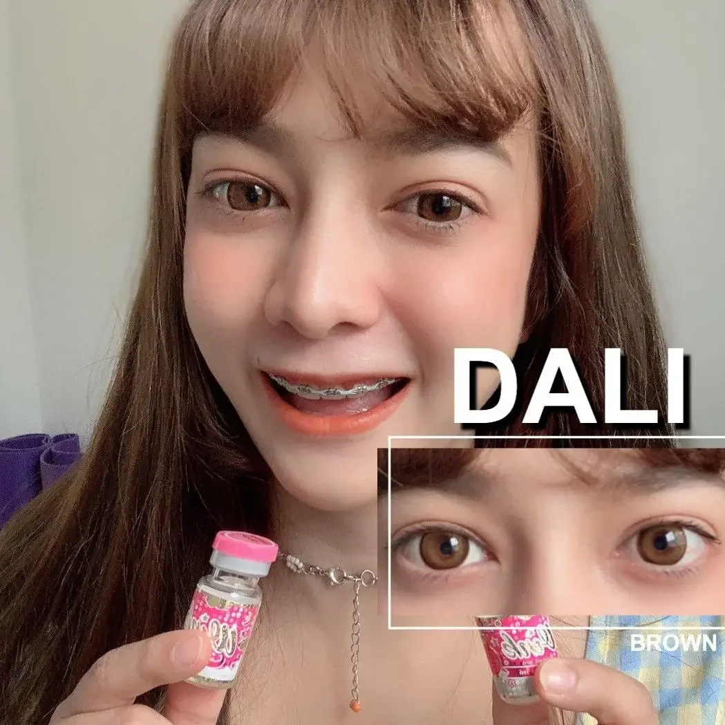 Dali Brown 16mm Bigeyes Korean Contact Lens