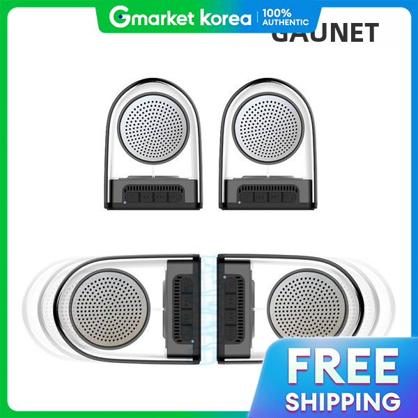 Stick and Unstick, Attach with Magnets Oh, S10 Led Light Bluetooth 5.0 Dual Bluetooth Bean Speaker