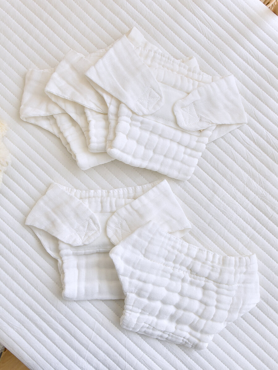 Washable Reusable Baby Diapers Cotton