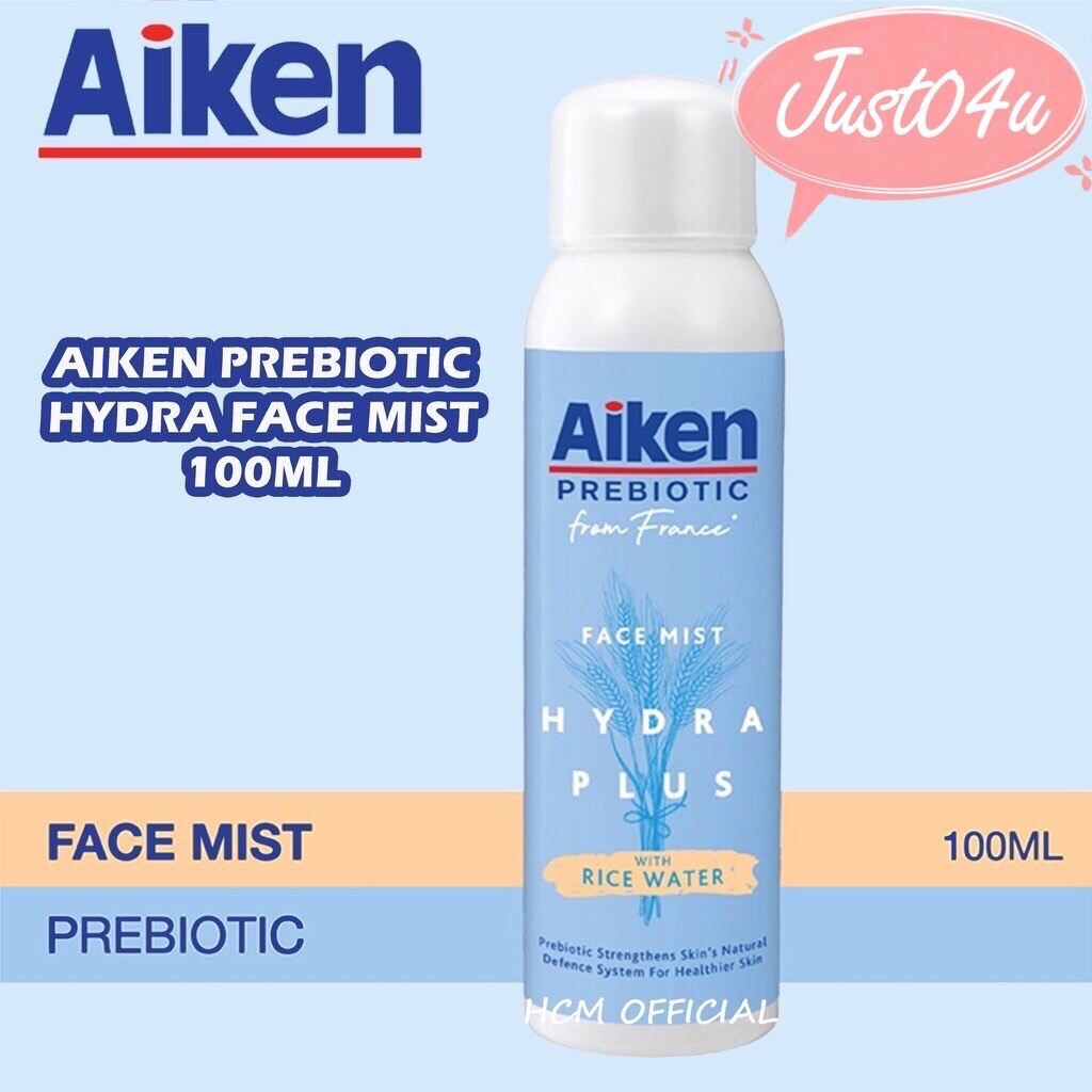 AIKEN PREBIOTIC HYDRA FACE MIST 100ML Lazada