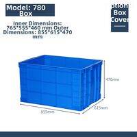 RUIKELAIXIANG | Thickened Large Rectangular Logistic Box