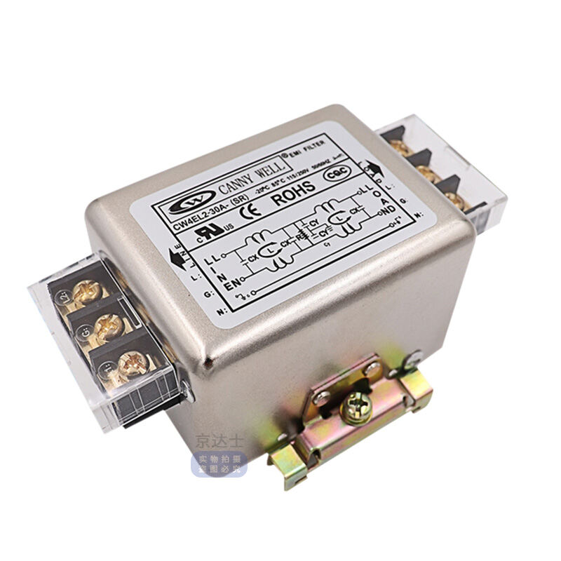 EMI Servo Cw4e Power Supply 30 Filter 220V Single Phase 10 Ac Cw4el2 20A Terminal Block 6 Guide Rail Sr. 