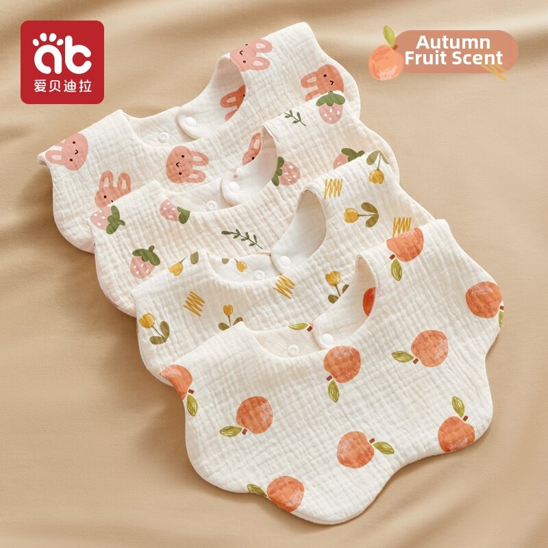 AIBEIDILA | Waterproof Cotton Baby Bibs
