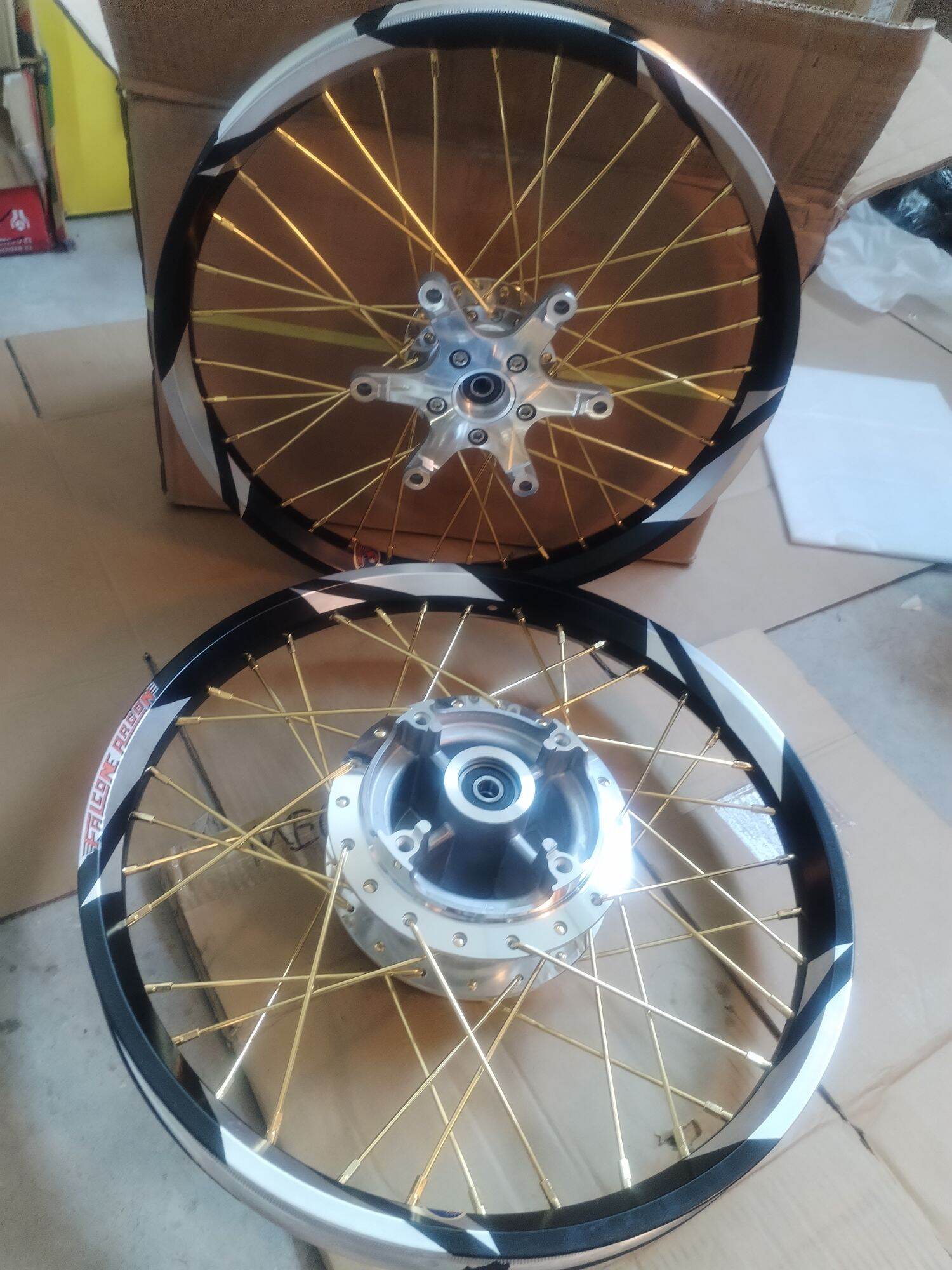 Falcon Argon alloy rim Ex5 kriss wave Lc y15zr Y16zr rs150 rxs