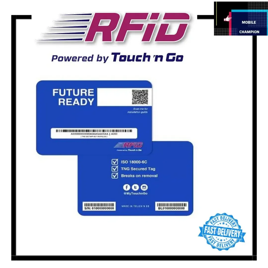 🔥READY STOCK🔥 Touch ‘n Go Self-fitment (DIY) RFID Tag Free Installation
