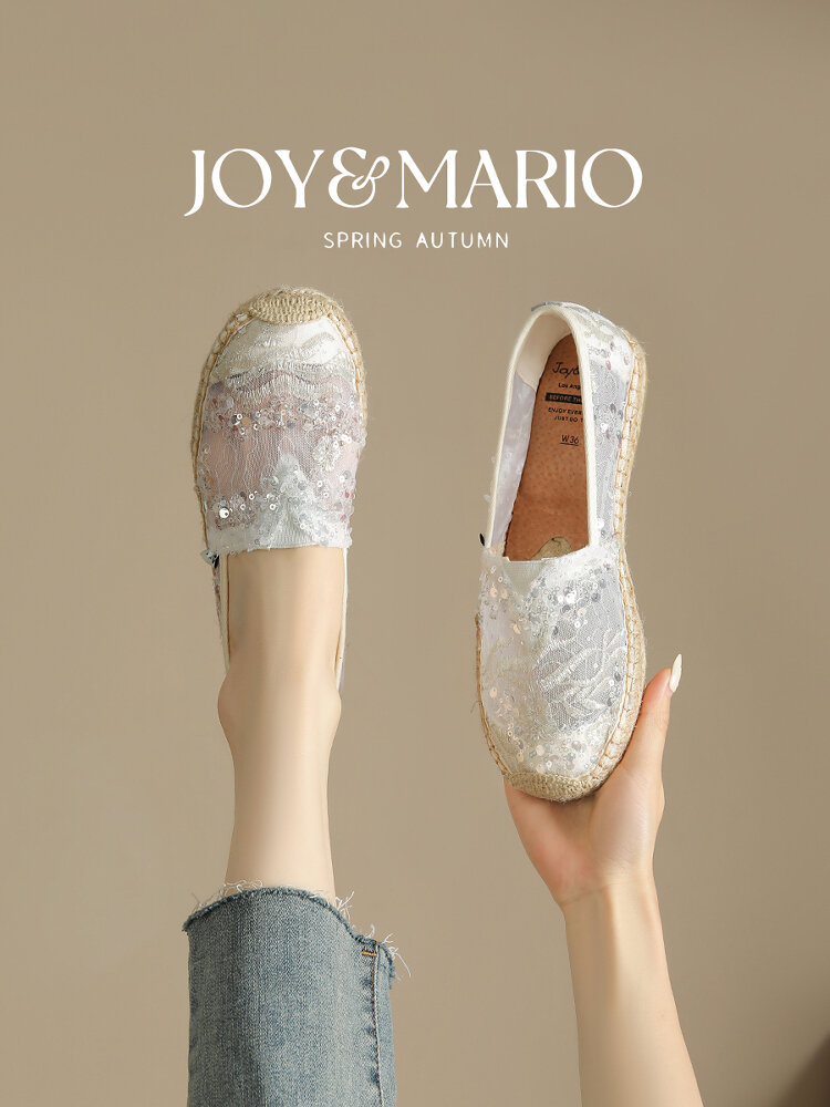 J&M | Outdoor Wearing Flat Sandals Women's Breathable Canvas Open Toe Shoes Harga 330 Ringgit*Penghantaran Percuma