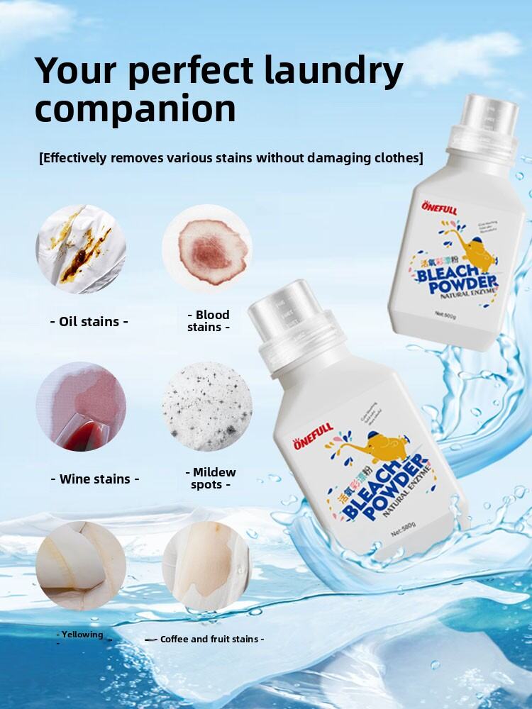 ONEFULL | Milk Stain Removal Brightening Baby Clothes Whitener Powder - Jenama ONEFULL Harga 40 Ringgit*Penghantaran Percuma