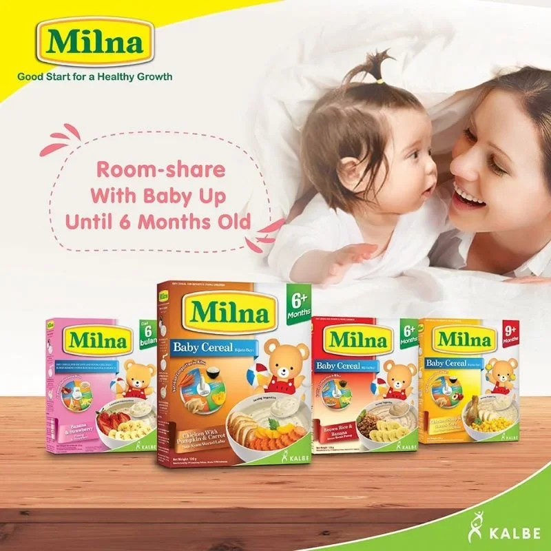 Milna Baby Cereal 6m+ Assorted Variance 120g