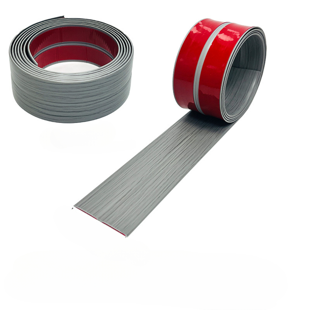 2M Self Adhesive Edging Decorative Strip Self-adhesive Corner Protector PVC Edging Protector 2m/78.74inch Floor Edging Strip