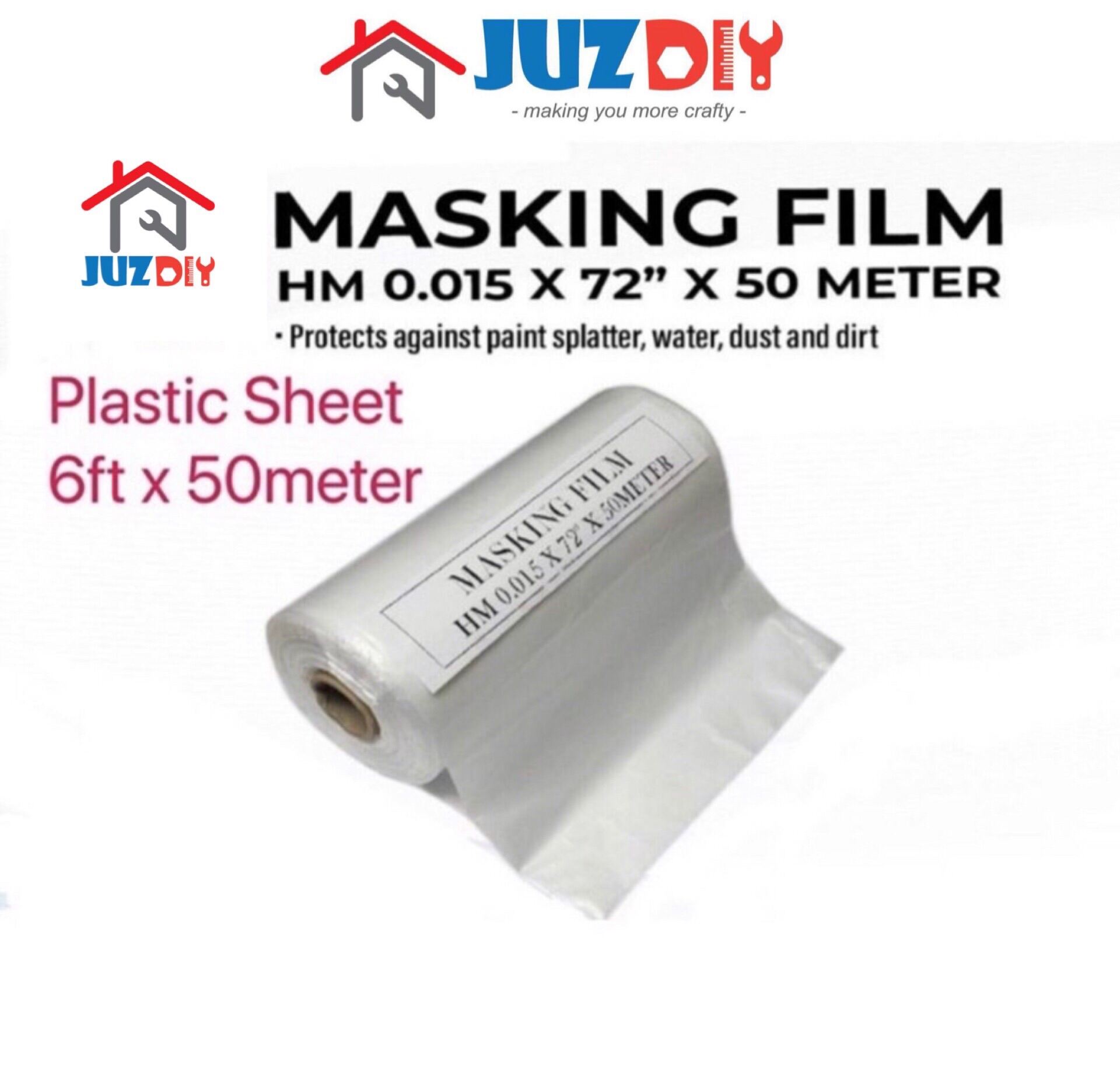 Plastic Floor Covering Sheet Painting Job Lazada