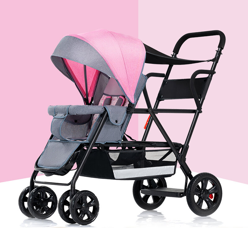 HUABEIDEER | Twin Dismantlable Baby Stroller