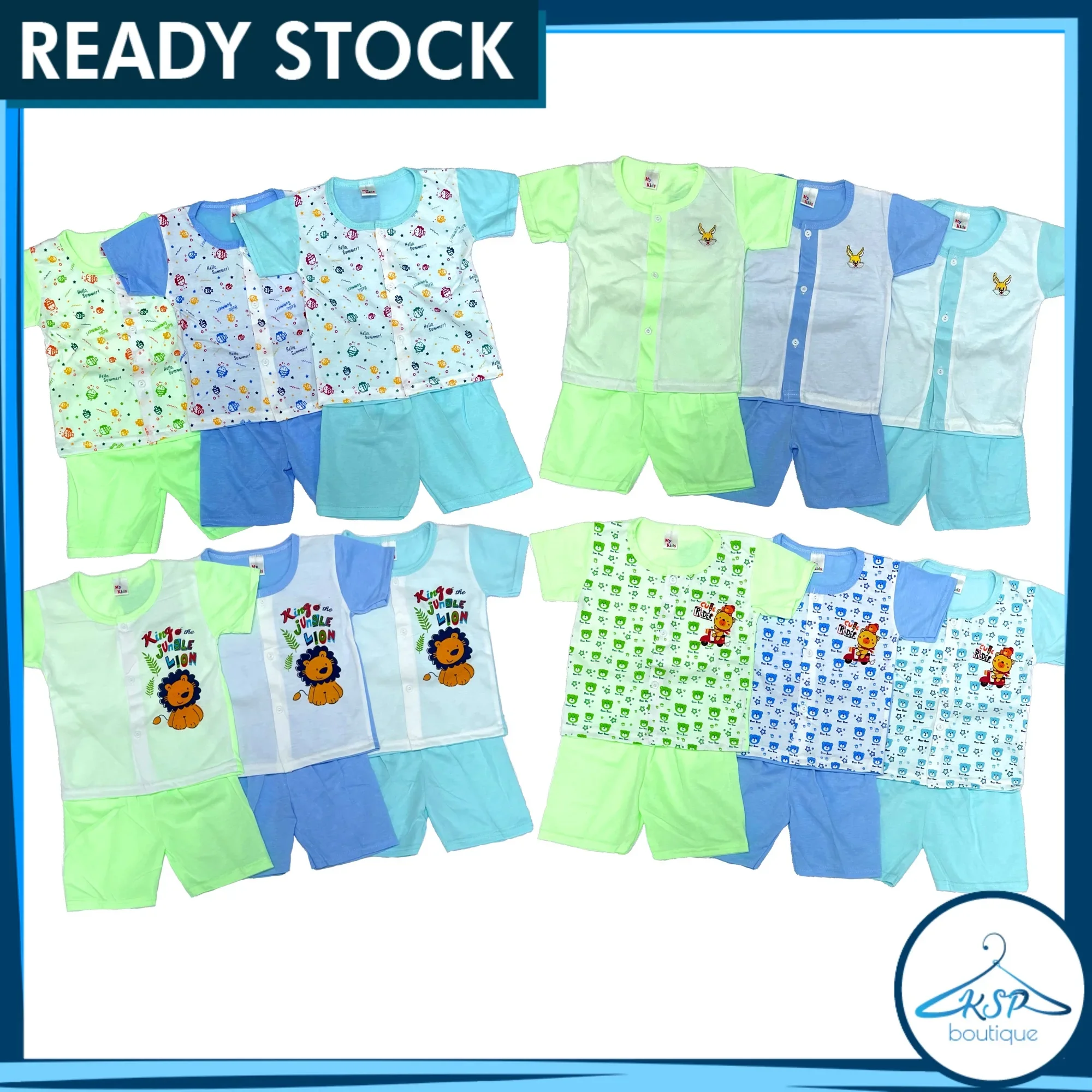 0 - 6 Month Baby Suit | Baby Clothes | Baby Clothing | Baju Baby Newborn | Baju Bayi