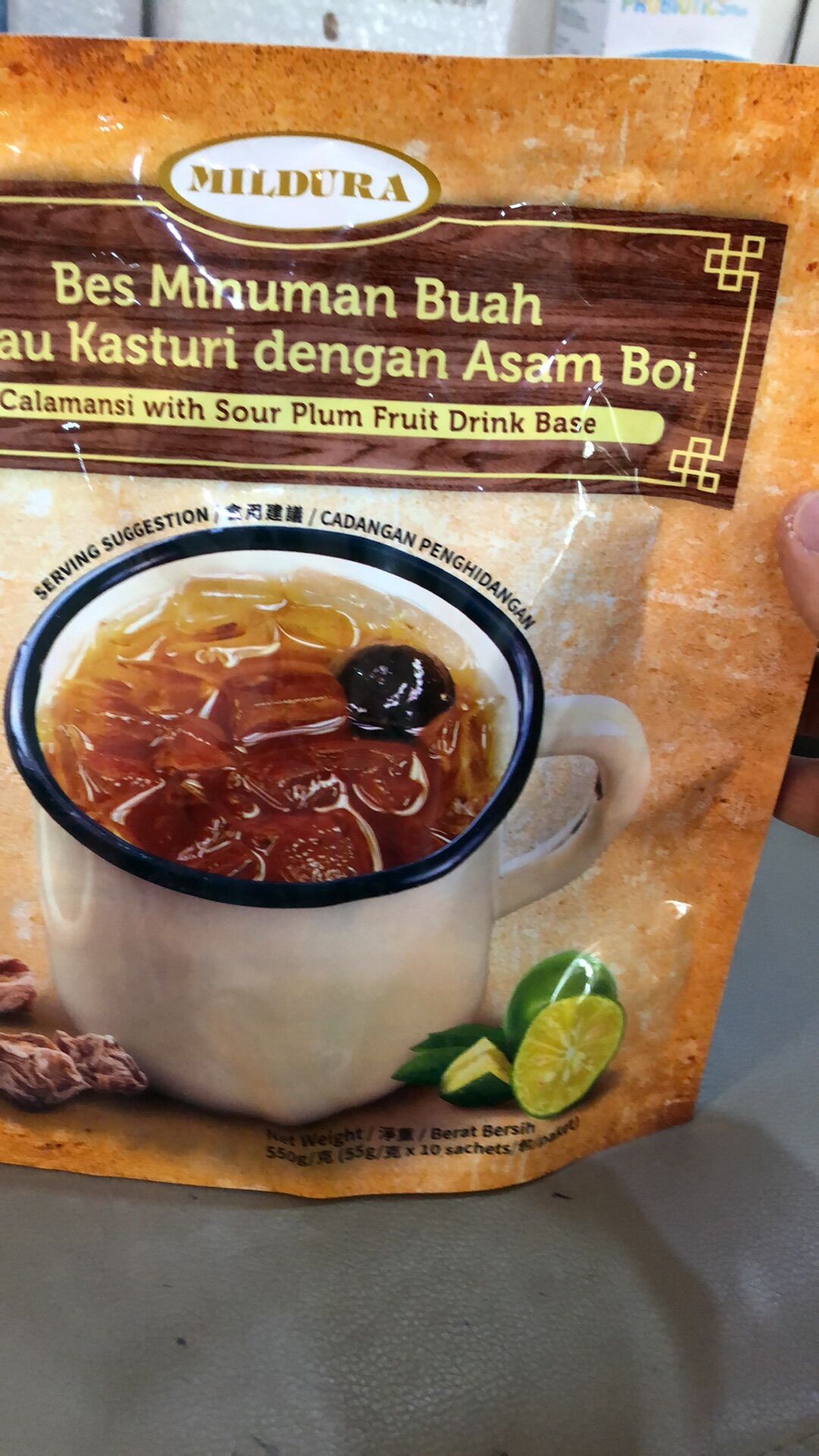 Limau Kasturi Calamansi Sour Plum Vintage Juice_Sour Plum