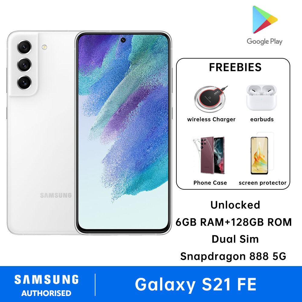 Samsung Galaxy S21 FE 5G Dual Sim 6GB RAM + 128GB ROM Snapdragon 888 5G Android Smartphone - Image 3