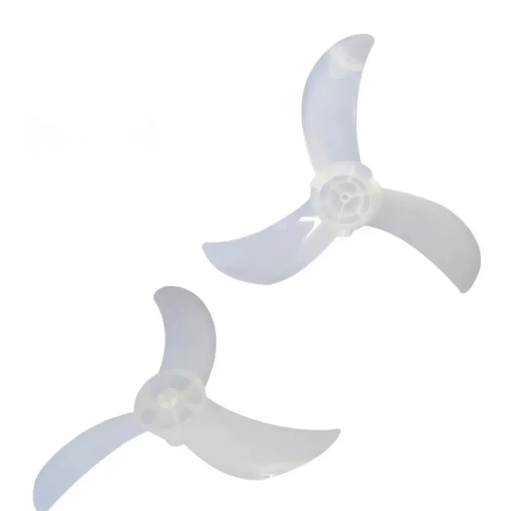 universal Fan blade for 16 inch fan Shaft hole is 7mm Pp material Transparent Good quality