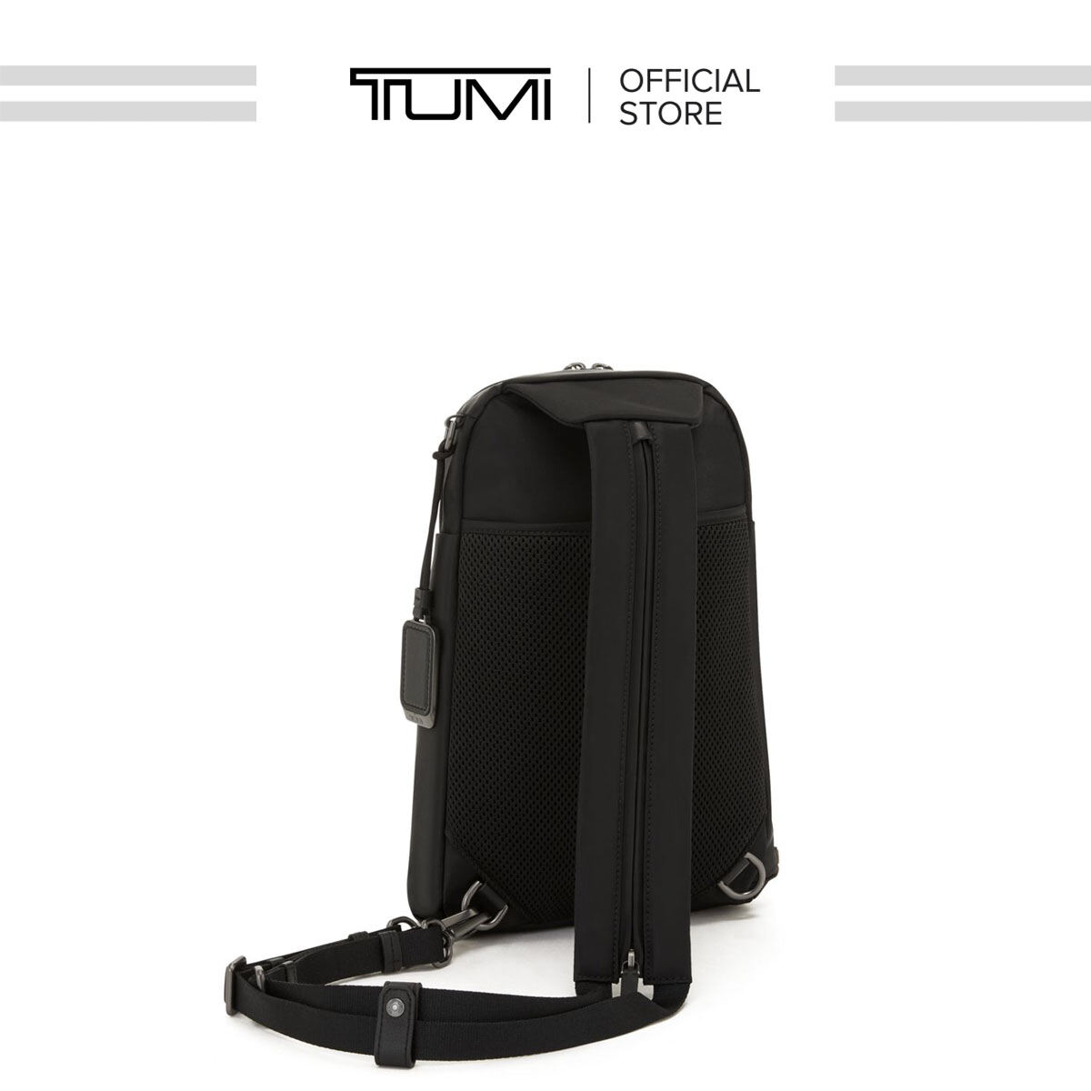 TUMI VOYAGEUR KILEEN CONVERTIBLE SLING BLACK/GUNMETAL COLOUR