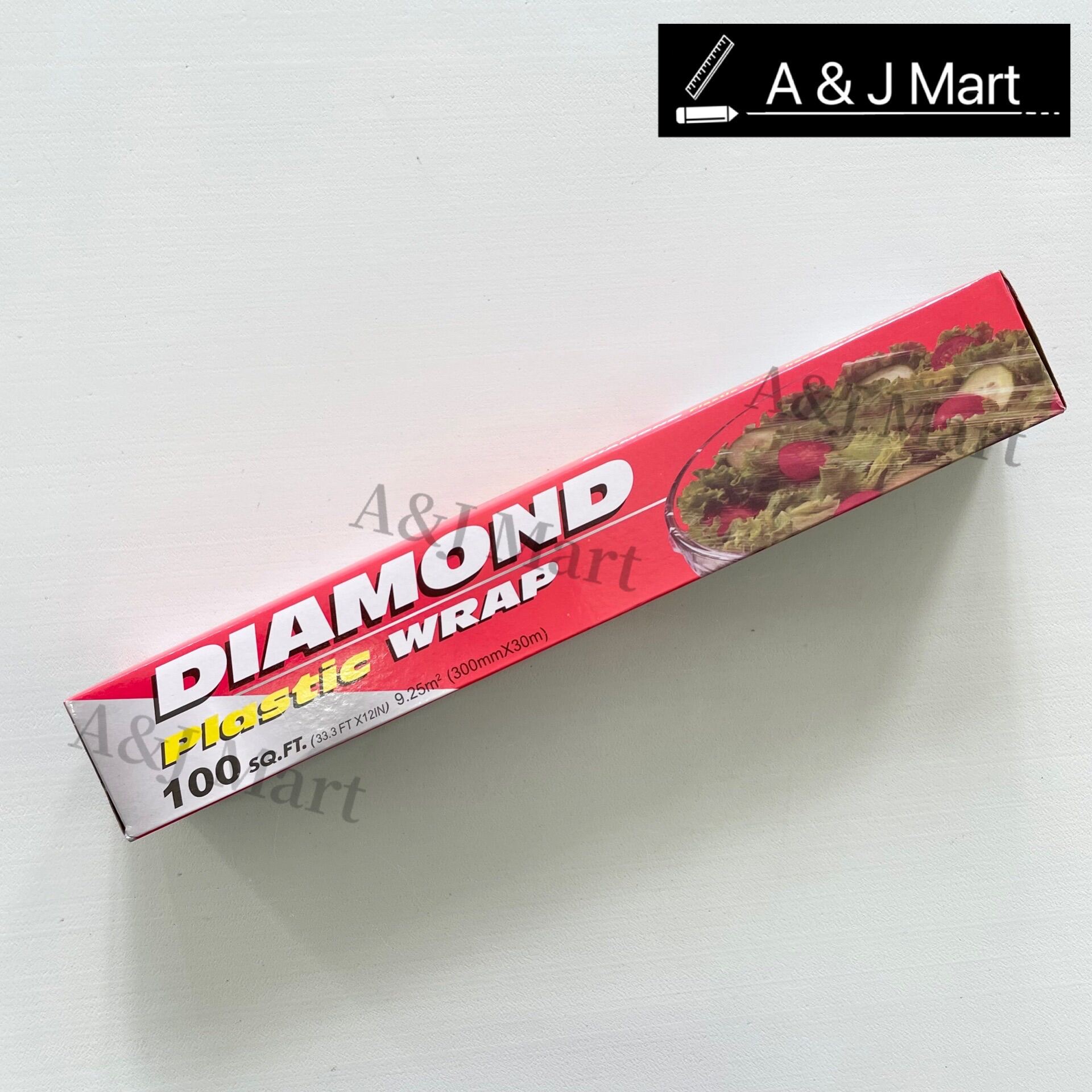 Diamond Plastic Wrap/ Food Wrap/ Cling Wrap/ 保鲜膜 30m