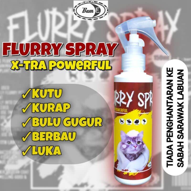 Beli ubat spray bulu gugur kucing Pada Harga Terendah  Lazada.com.my