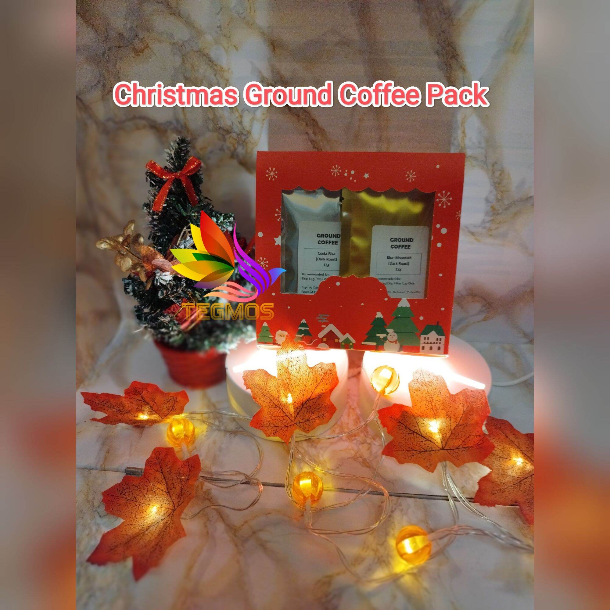 TEGMOS Premium Coffee Christmas gift Starter pack Drip coffee Ground