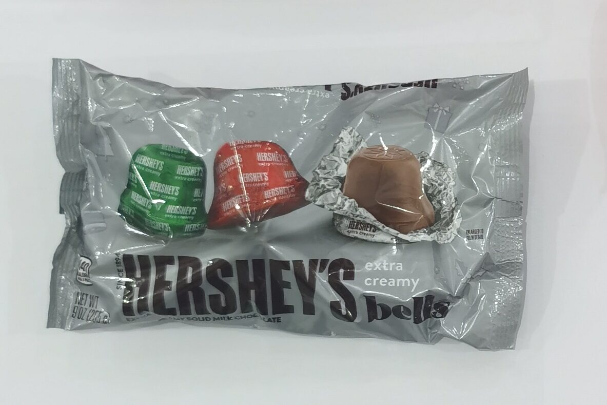 LIMITED Hershey's BELLS 255g extra cremy solic milk chocolate Lazada