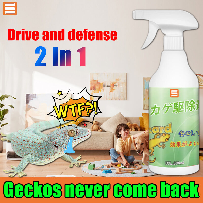 Drive and defense Lizard spray Lizard repellent Gecko repellent Cicak