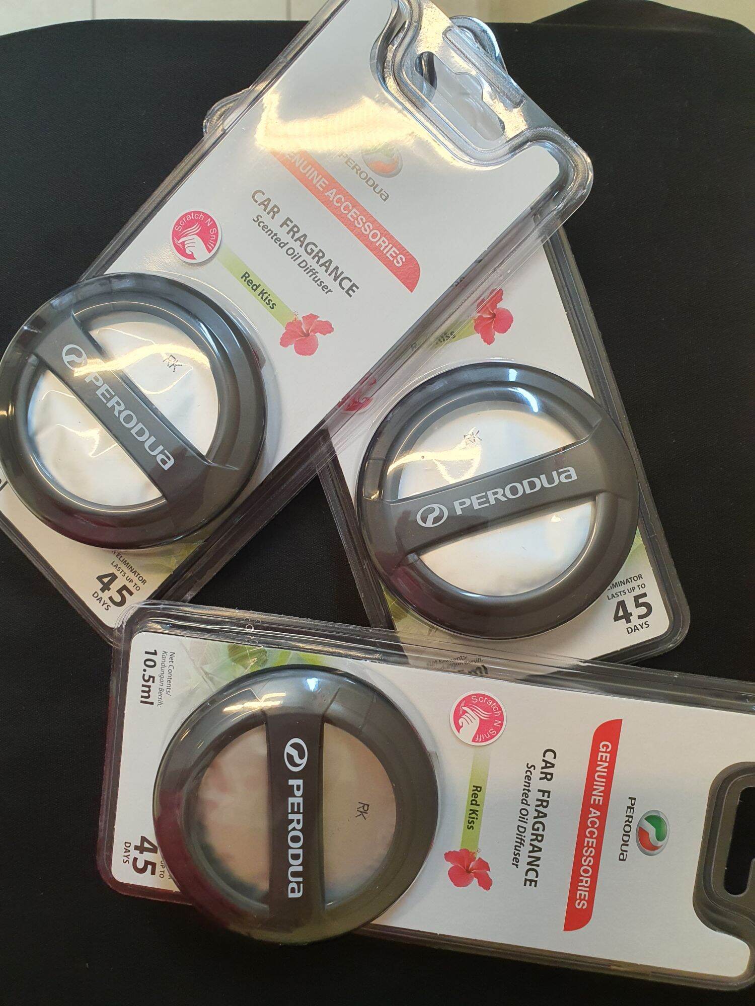 Perodua Car Fragrance Scented Oil Diffuser @ Red Kiss Gear Up - 1pc