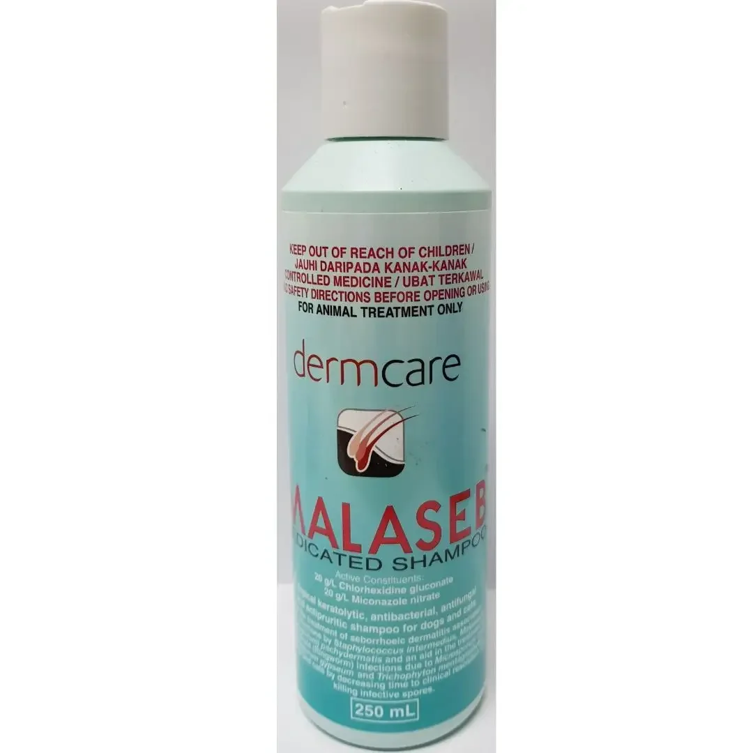 Malaseb Medicated Shampoo (Dogs & Cats) 250ml