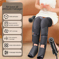 Jinkairui Air Compression Leg Massager with Heating Leg Massage Machine for Circulation and Pain 3 Modes & 5 Intensity Kneading for Foot Calf Tigh Knee Massager Machine Gift Choice
