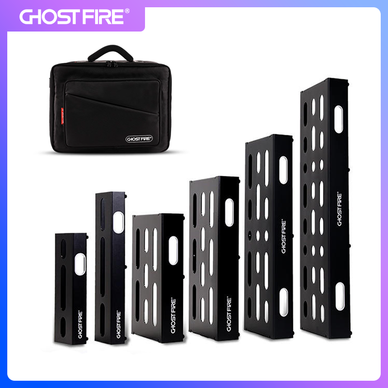 Guitar Pedalboard Ultrathin Guitar Effect Pedal Board Aluminum Alloy Pedalboard & Effect Pedal Bag Guitar Accessories, U-Serie ราคา 2,255 บาท*ส่งฟรี
