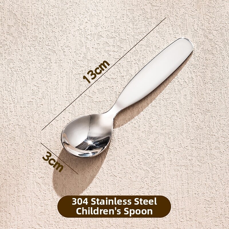 JIDI | Cute High-value 316 Stainless Steel Food-grade Childrens Spoon