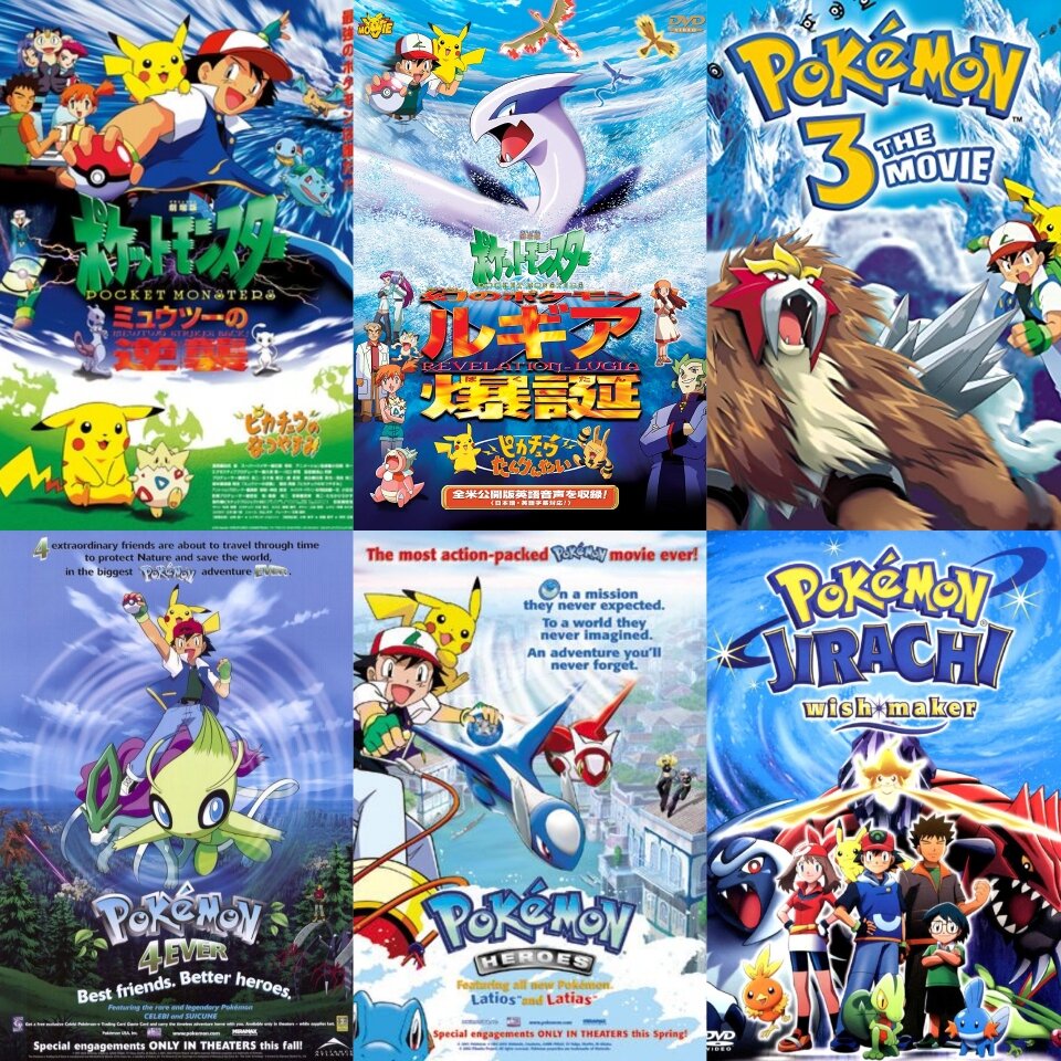 anime Pokemon movie poster 23 pcs series | Lazada