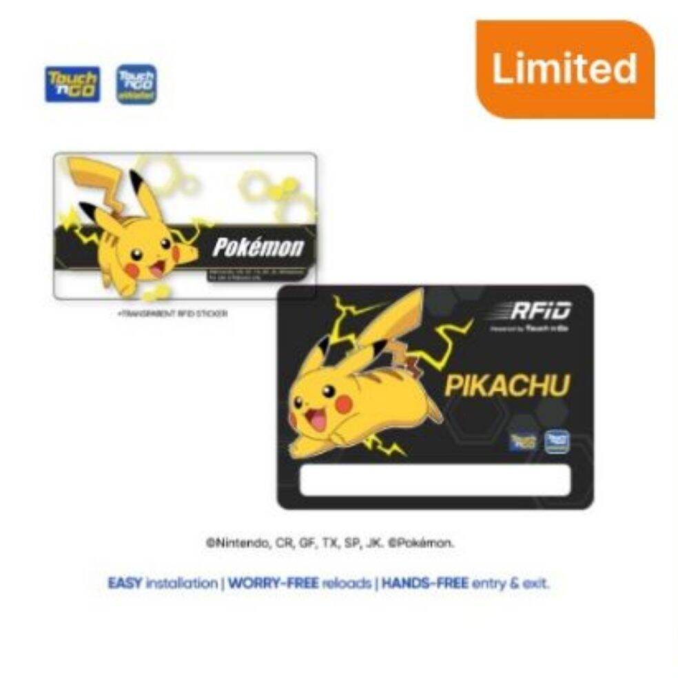 TNG Pokémon Pikachu Design RFID