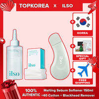 Ilso Blackhead Remover / Super Melting Sebum Softener 150ml (+40 Cotton) TOPKOREA Shipping from korea