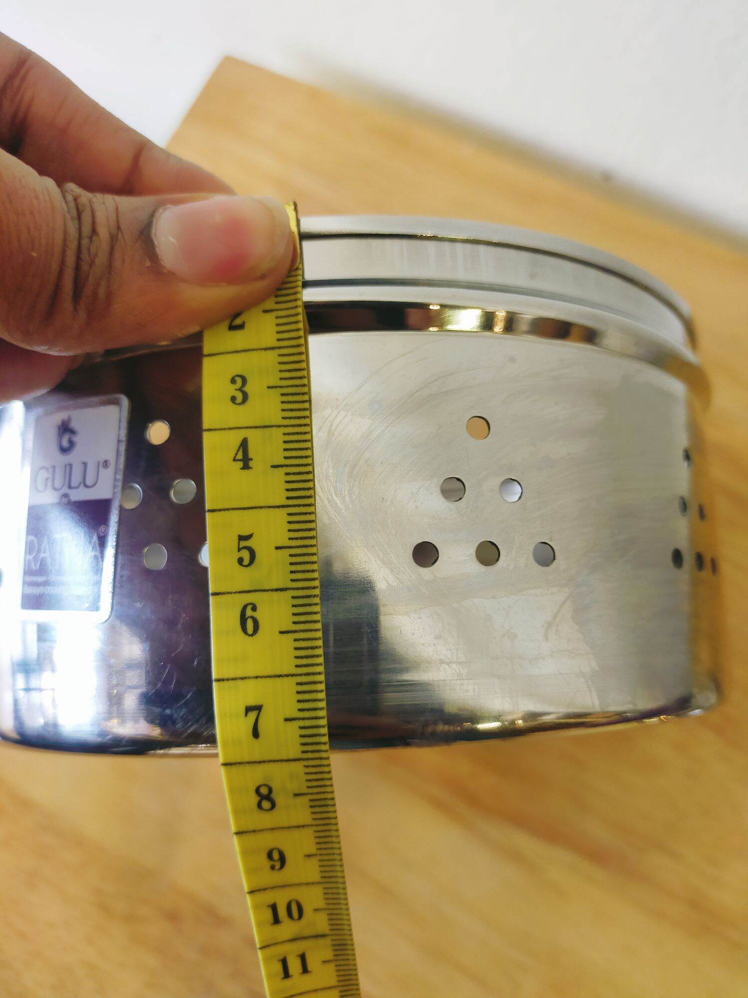 Stainless Steel Coriander/Curry Leaves Container