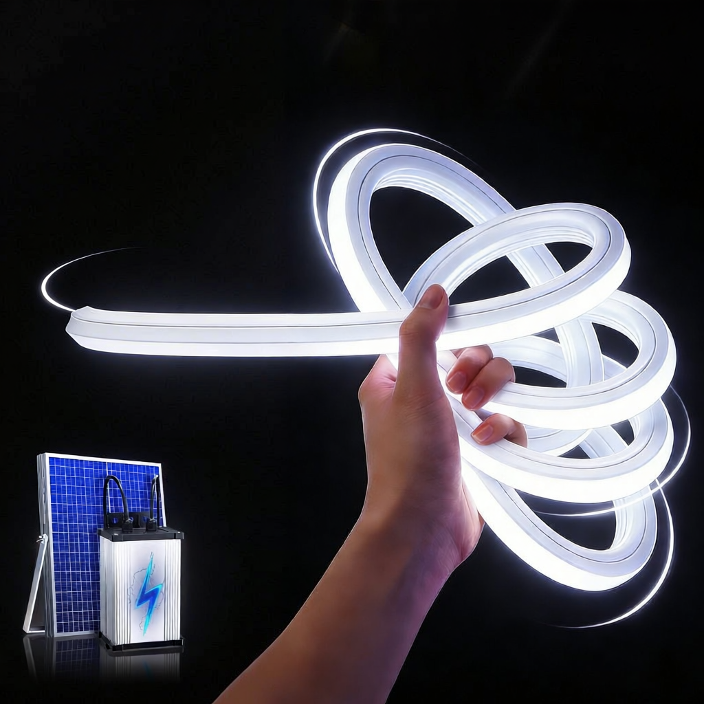 YUANMUXUAN | Waterproof Super Bright Solar LED Light Strip