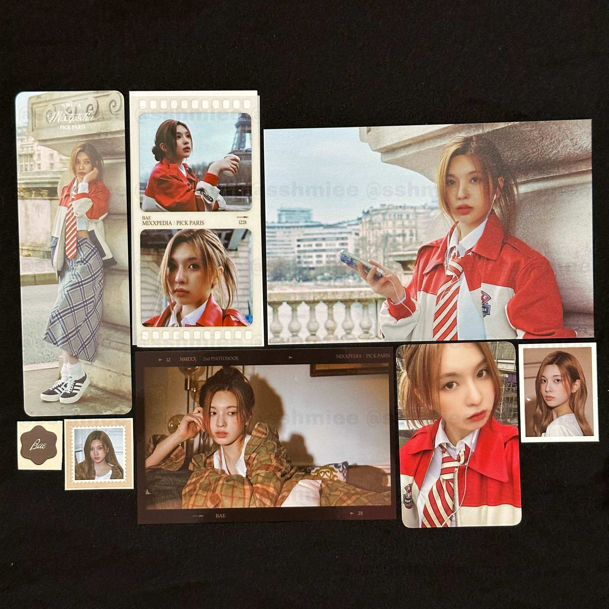 READYSTOCK] NMIXX MIXXPEDIA PICK PARIS Official Photocard