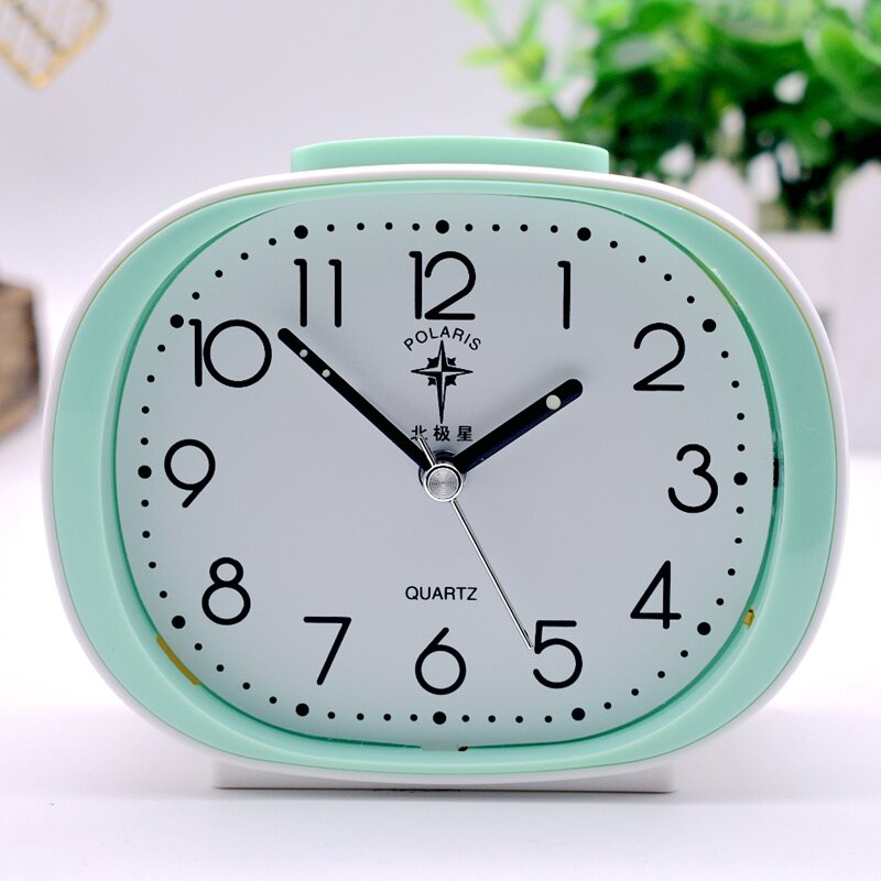 Polaris | Silent Large Font Alarm Clock with Night Light