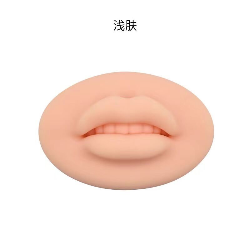 Stereo Lip Module SemiPermanent Eyebrow Tattoo Practice Skin European