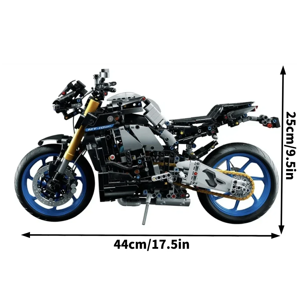 Technical MT-10 SP Motorcycle Model Building Blocks Advanced Building ...