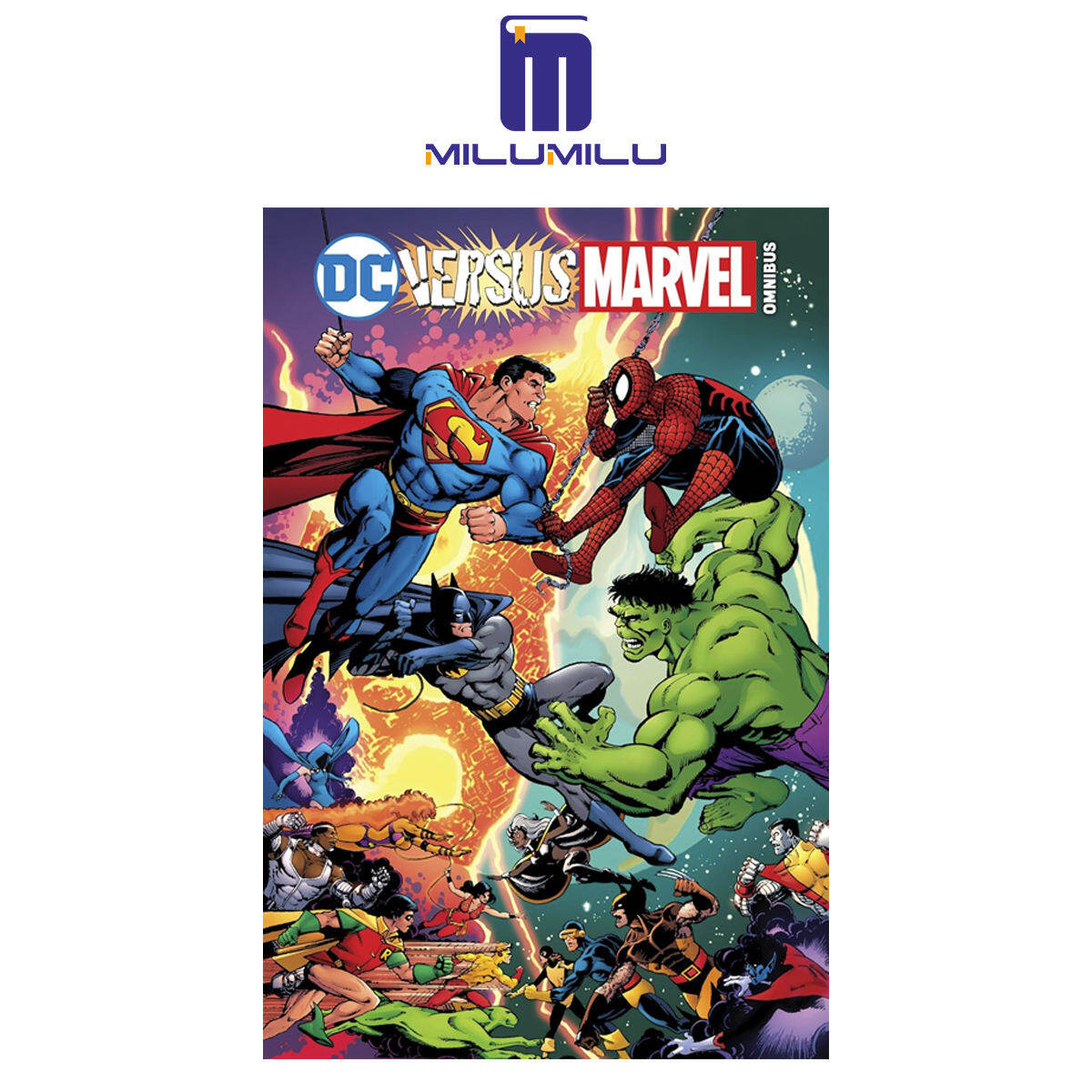 DC Versus Marvel Omnibus Hardcover by Dennis O'Neil Original English books - รูปที่ 1