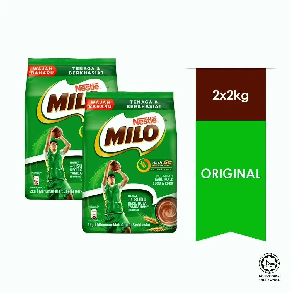 Nestle Milo Activ-Go (2 × 2kg)