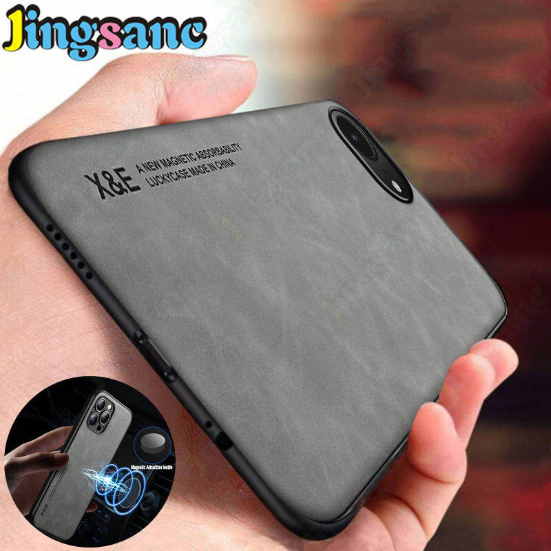 Jingsanc For iPhone 17e/iPhone 16e Phone Case Luxury Sheepskin Leather With Attraction Inside Light and Thin Casing All-inclusive lens Shockproof Back Cover A28-1