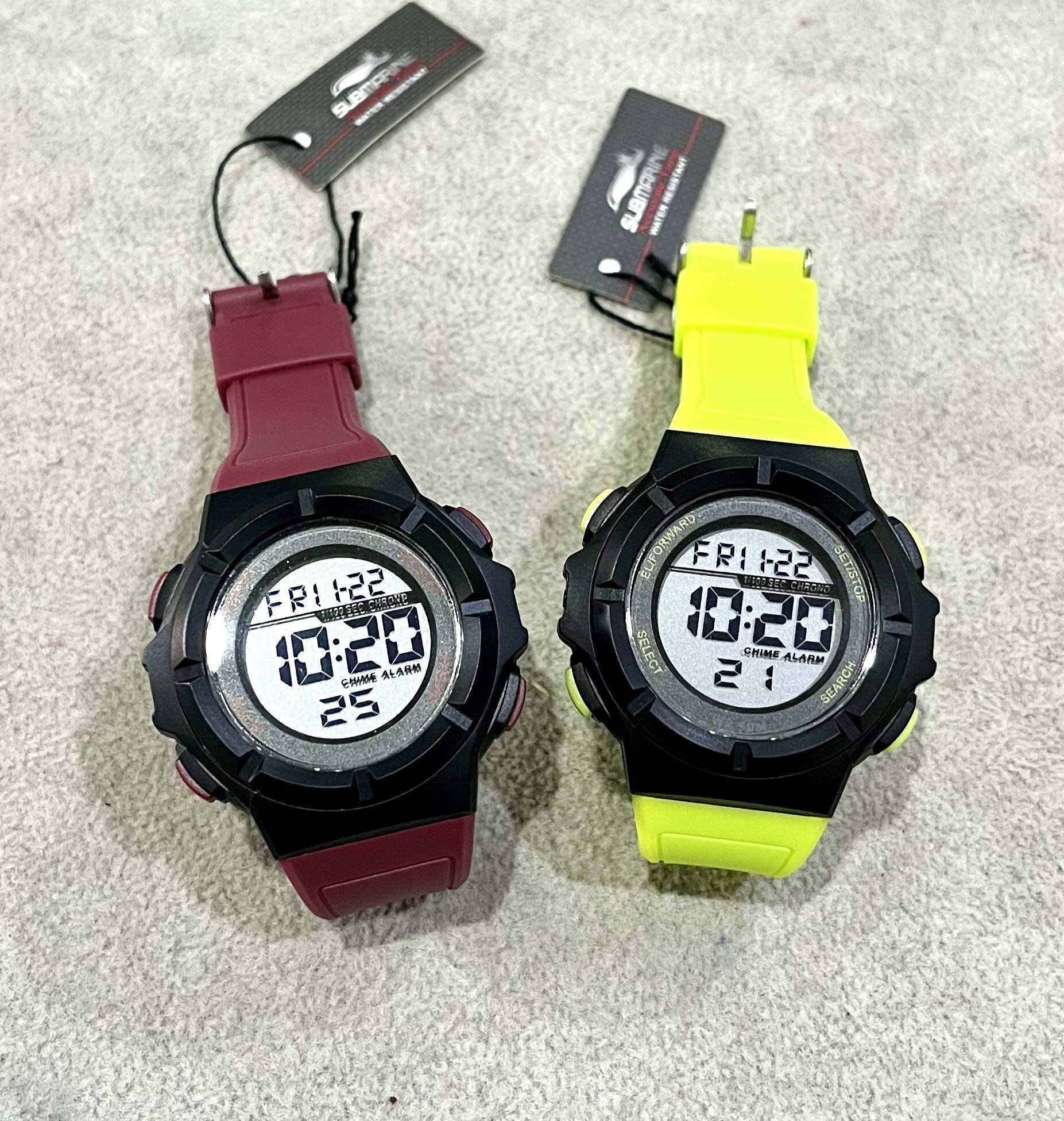 SUBMARINE Watch Women Kids Casual Digital Waterproof Watch Jam