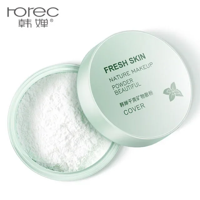Make up oil control mineral finishing powder